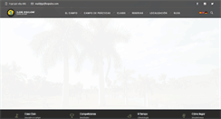 Desktop Screenshot of golflospalos.com